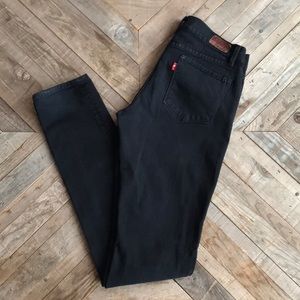 Levi's Capital E skimmer low skinny jeans